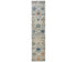 12 Ft Silver Gray Aryana Afghan Hand Knotted Veg Dye Wool Runner Rug